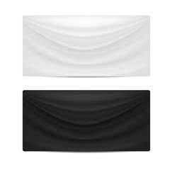 Wall Mural - fabric banners