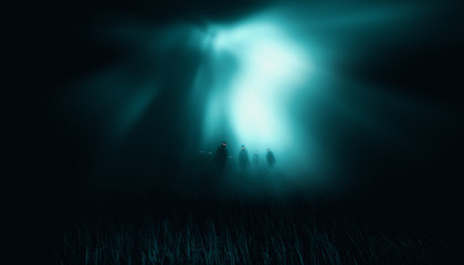 Wall Mural - horror halloween