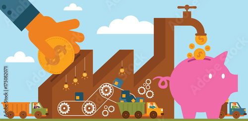 Fotografía Deposit and Rate of Return in the Manufacturing Industry