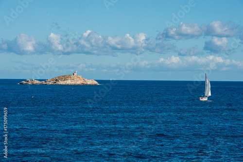 Fotografie, Obraz Veduta panoramica dello Scoglietto presso isola d'Elba