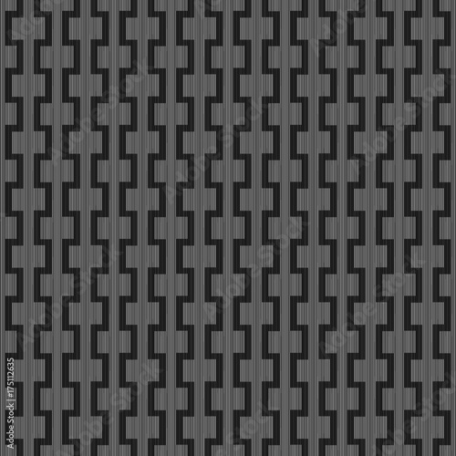 Zdjęcie XXL Półtony geometrycznej linii szwu. Ilustracja wektorowa monochromatyczne tekstura