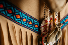 Fringes On A Native Indian Tunic