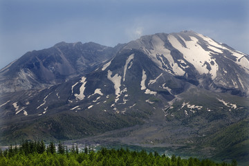 Close Up Mount Saint Helens National Park Washington