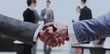 © ASDF - Closeup of a business handshake