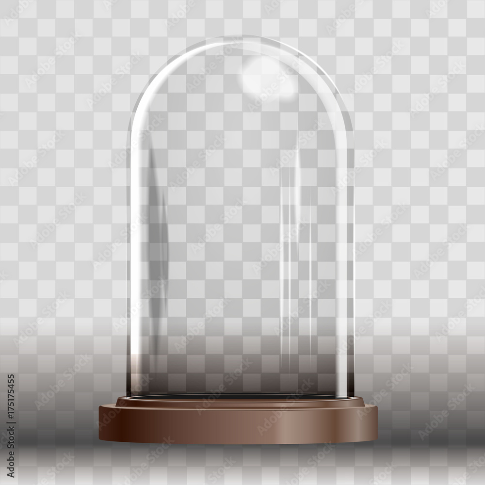 Christmas snow globe isolated on a transparent checkered background ...