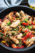 © nadianb - Chicken stir fry with vegetables.