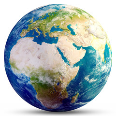 Wall Mural - planet earth globe 3d rendering