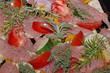 Mediterrane Gemüsepfanne mit Hähnchen-Filets