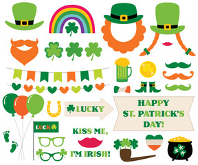 Poster - St. Patricks Day decoration and photo booth props