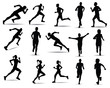 © zhaluldesign - running silhouette collection