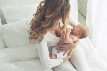 Wall Mural - Woman and child 