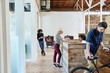 © trinettereed/Stocksy - Friends hanging out at a high tech office