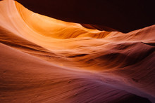 Colored Sandstone In Antelope Canyon