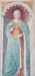 Fresco of Saint Fina in San Gimignano, Italy