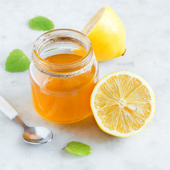 Wall Mural - Lemon and honey