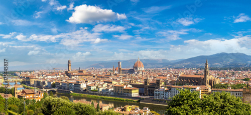 Zdjęcie XXL Panoramiczny widok z Florencji