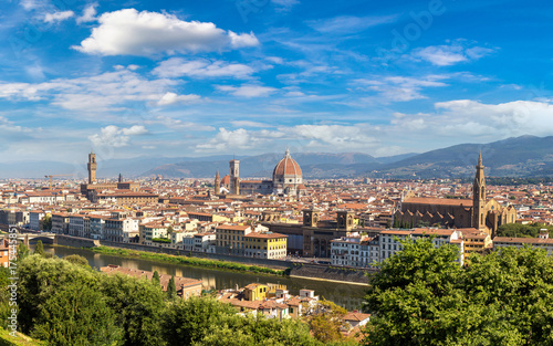 Plakat Panoramiczny widok z Florencji