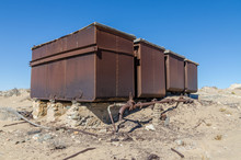 Ruins Of Once Prosperous German Mining Town Kolmanskop In The Namib Desert Near Luderitz, Namibia, Southern Africa