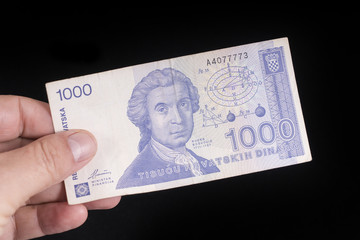 100 Croatian kuna banknote