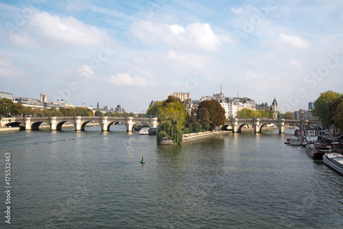 Zdjęcie XXL Paryż, widok na Pont Neuf