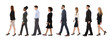 © Andrey Popov - Multiracial Businesspeople Walking In Row