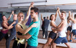 © JackF - girls and men learning salsa