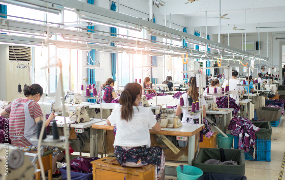 Clothing factories make costumes - obrazy, fototapety, plakaty 