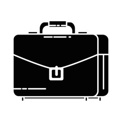 portfolio briefcase isolated icon