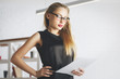 © peshkova - Focused female secretary portrait