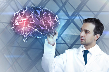 Wall Mural - medicine and innovation concept