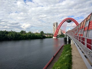 Wall Mural - Moscow river view, 2017