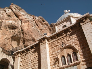 Maalula is a Christian village in Syria that speaks Aramaic language of Jesus. There’re two ancient Christian monasteries: Mar Sarkis and Mar Taqla. Christians pilgrims come to Maalula for blessings