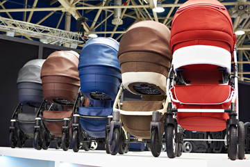 Modern baby strollers