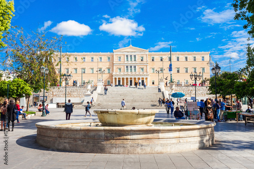 Obrazy Ateny  budynek-parlamentu-greckiego