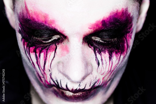 Zdjęcie XXL makijaż halloween zombie mężczyzn