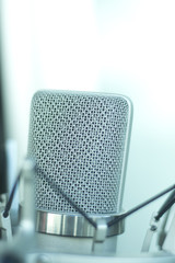 Sticker - Studio recording voice microphone