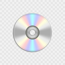 Realistic Compact CD Or DVD Disc.