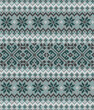 Seamless knitted pattern. Christmas sweater design