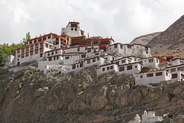 Wall Mural - Diskit Monastery in Nubra Valley, Ladakh, India
