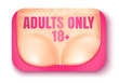 banner for adult content