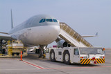 Fototapeta  - Aircraft boarding