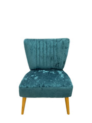 Wall Mural - Upholstered chair with wooden legs