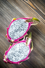 Wall Mural - Dragon fruit cross section