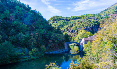 Wall Mural - Gorges de la Dourbie en Aveyron, Occitanie en France