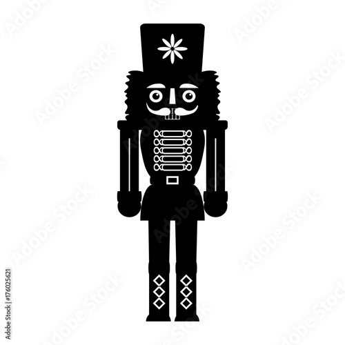 Download Silhouette of a nutcracker Stock Vector | Adobe Stock