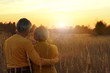 © aletia2011 - senior couple on field of wheat