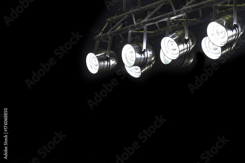 Zdjęcie XXL Oświetlenie, technika sceniczna, reflektory