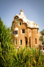 Fairy Park Guell In Barcelona