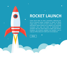 Rocket Launch Copyspace