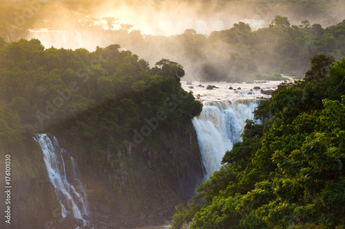 view of Iguassu falls